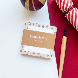 Ginjo & Pud Mini Notepad