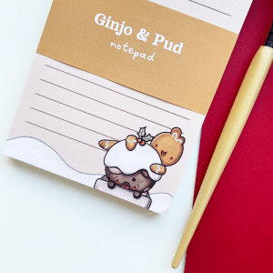 Ginjo & Pud A6 Notepad