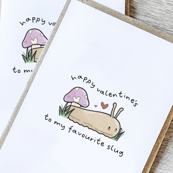 Slug Valentine's Card