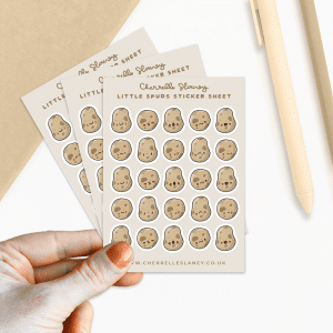 Little Spuds Sticker Sheet