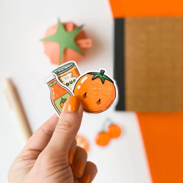 Juicy Tomato Sticker Pack - Image 8