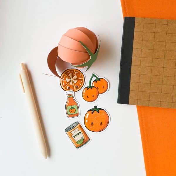 Juicy Tomato Sticker Pack