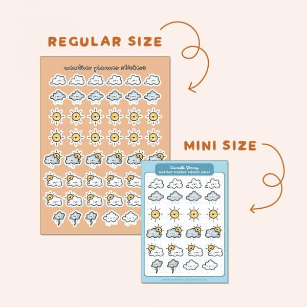 Weather Sticker Sheet - Image 2