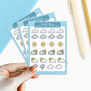 Weather Sticker Sheet