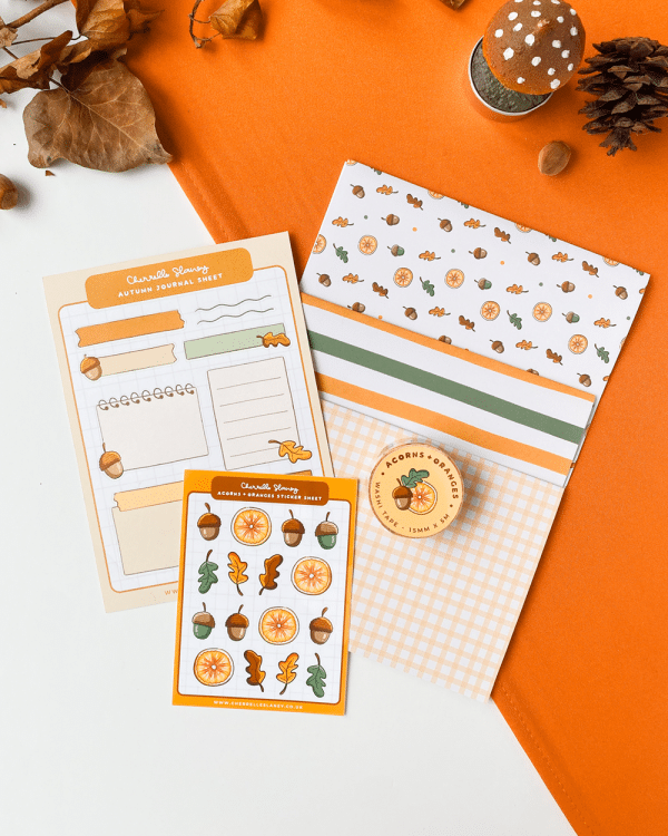 Acorns & Oranges Journalling Pack - Image 2