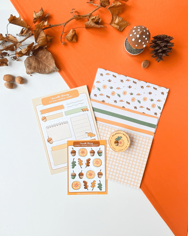 Acorns & Oranges Journalling Pack - Image 3