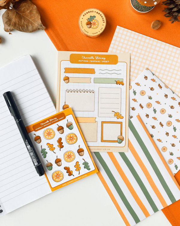 Acorns & Oranges Journalling Pack - Image 4