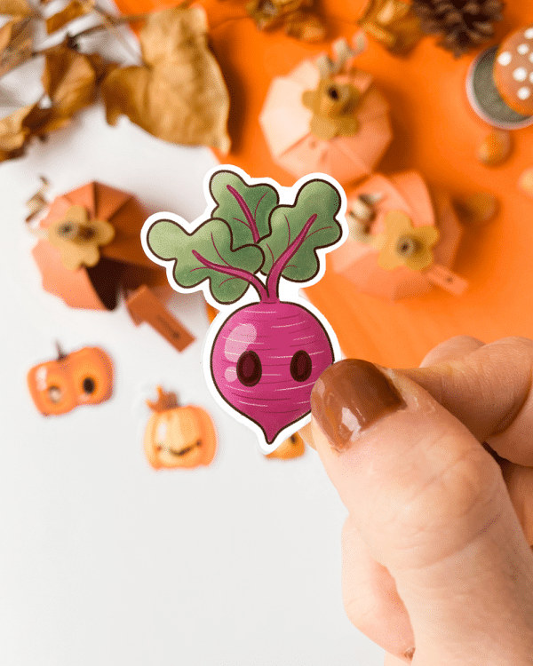 Paper Pumpkin Sticker Pack - Image 8