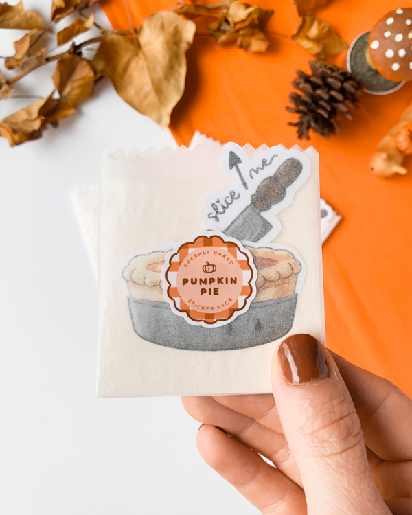 Pumpkin Pie Sticker Pack - Image 2