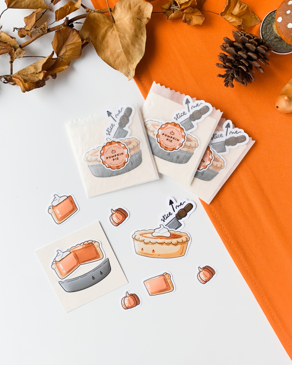 Pumpkin Pie Sticker Pack - Image 6