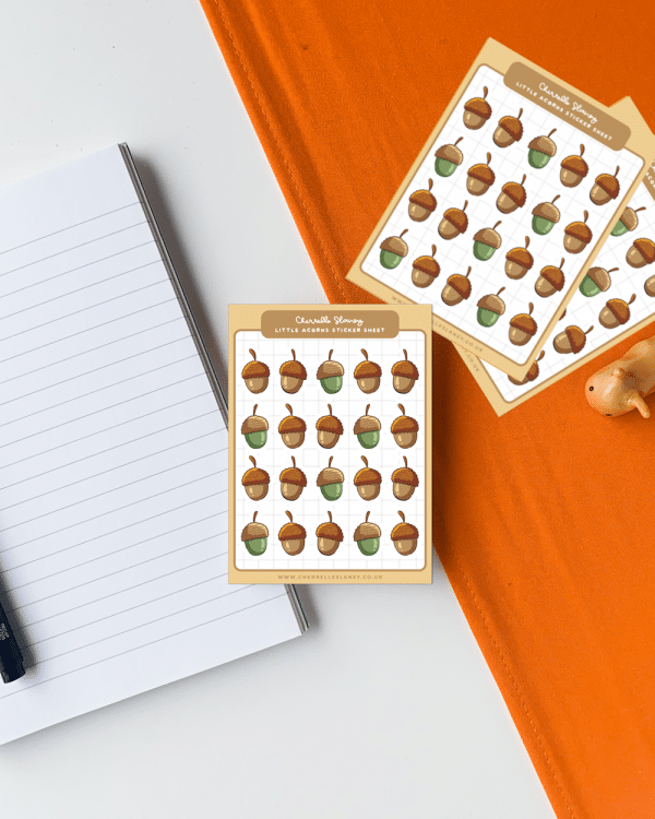 Little Acorns Sticker Sheet - Image 5