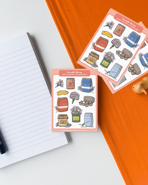 Heidi's Pantry Sticker Sheet - Image 5