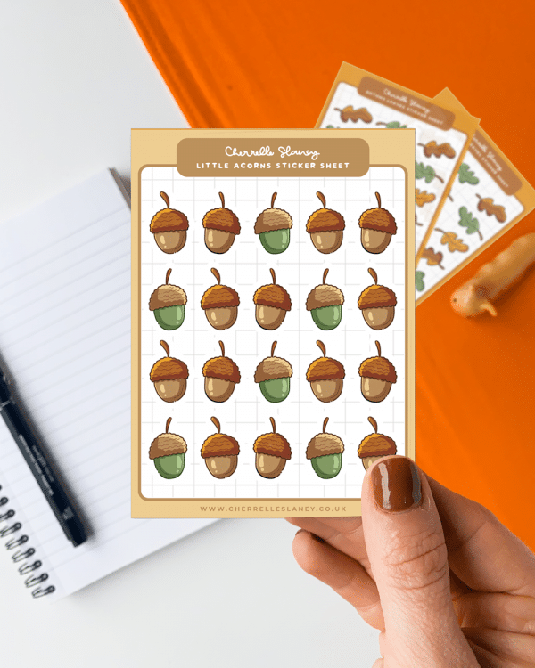 Little Acorns Sticker Sheet - Image 6