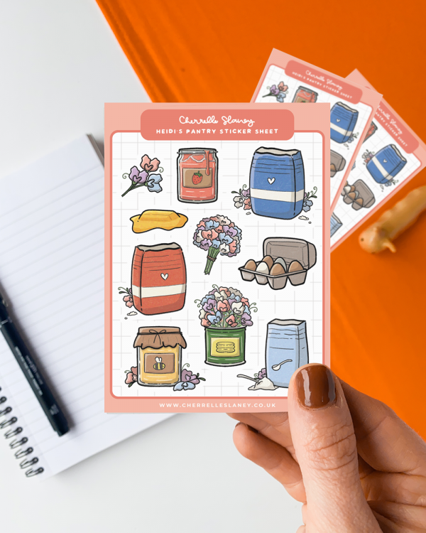 Heidi's Pantry Sticker Sheet - Image 6