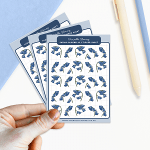 Spring Bluebells Sticker Sheet